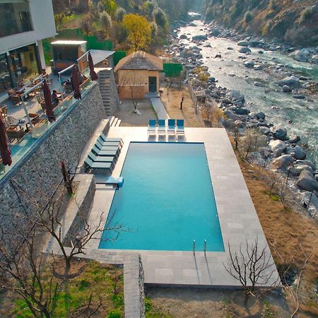 Echor Palm Bliss Riverside Resort & Spa Kasol Exteriör bild