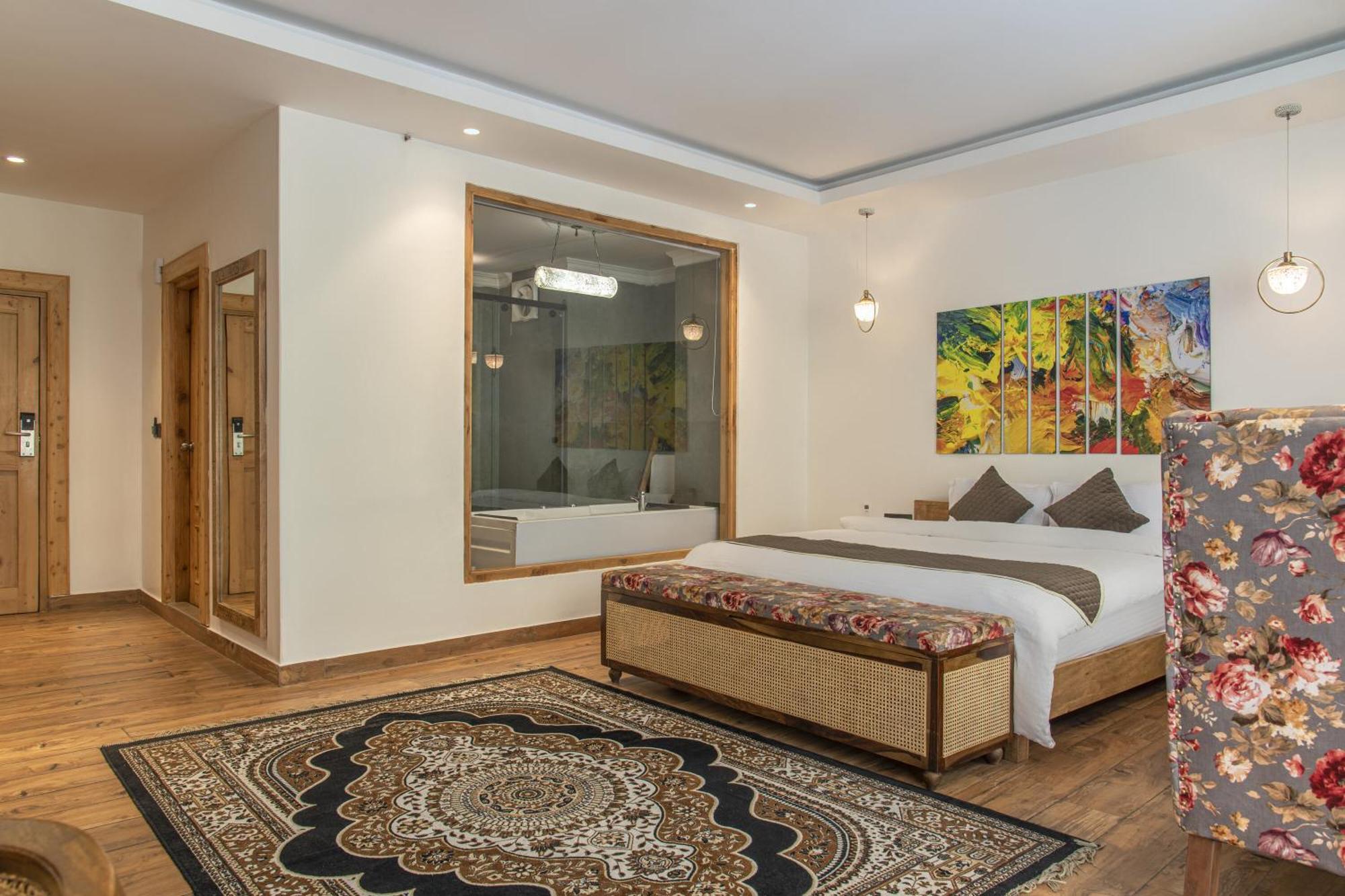Echor Palm Bliss Riverside Resort & Spa Kasol Exteriör bild