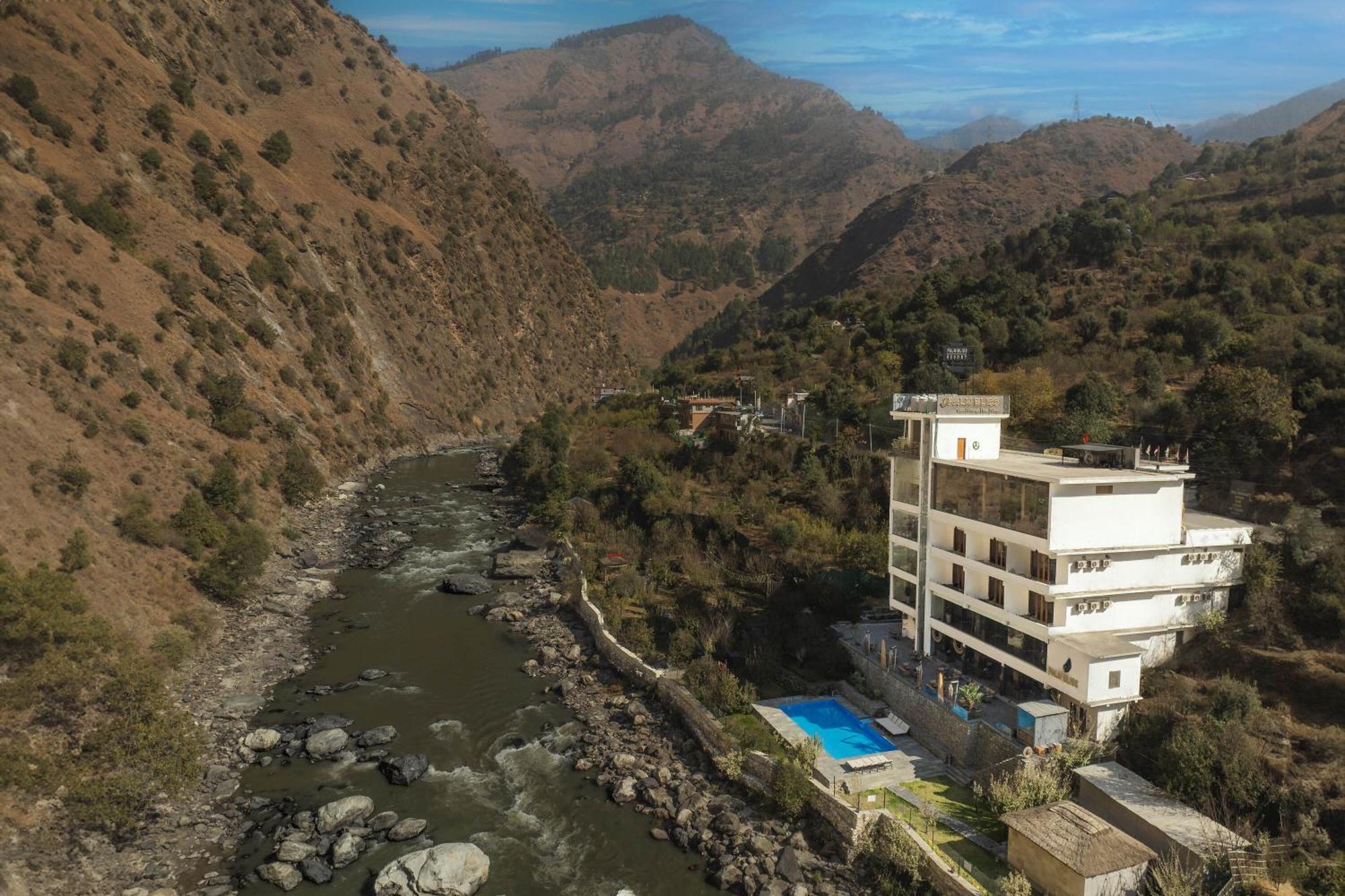 Echor Palm Bliss Riverside Resort & Spa Kasol Exteriör bild