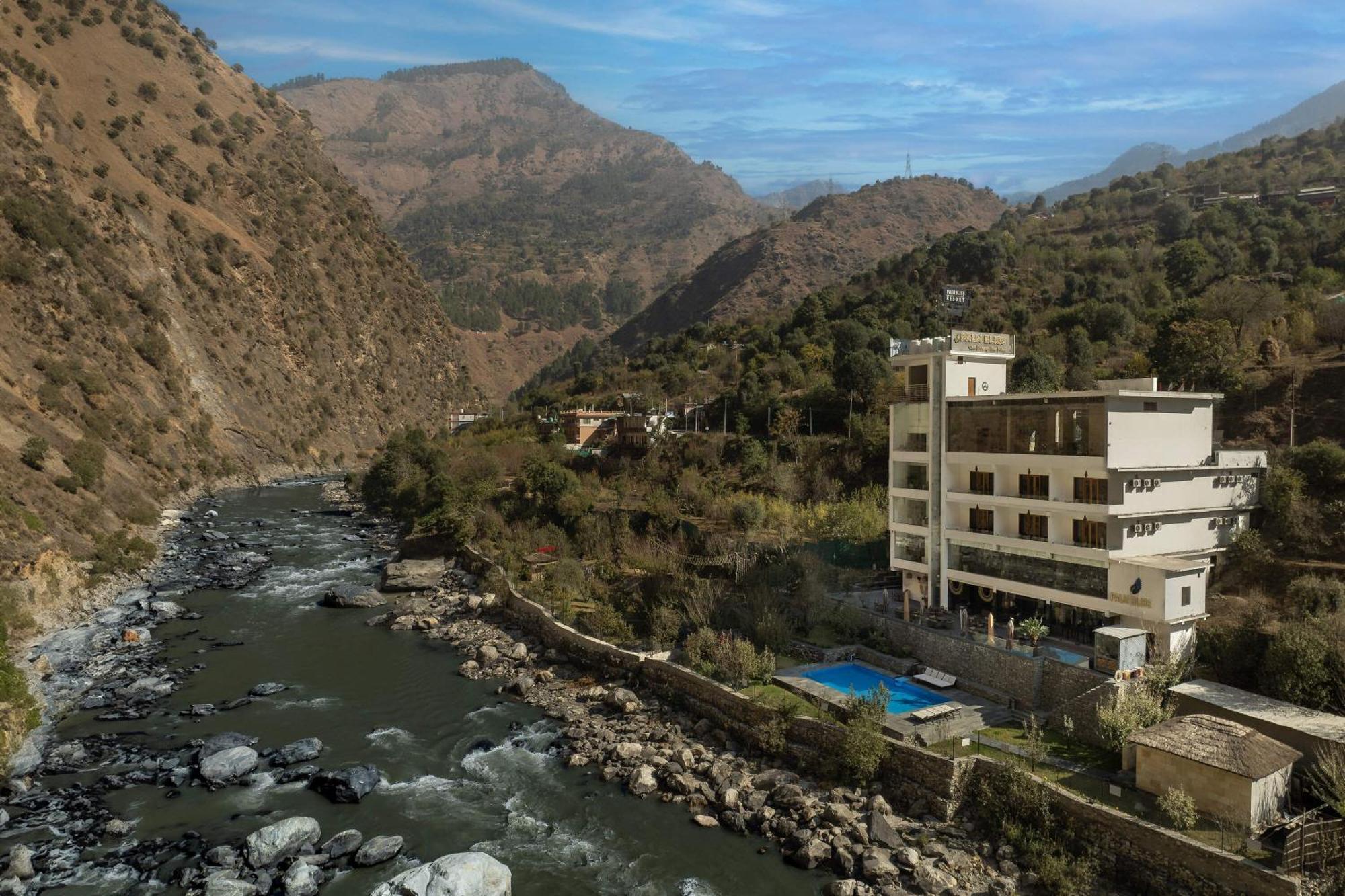 Echor Palm Bliss Riverside Resort & Spa Kasol Exteriör bild