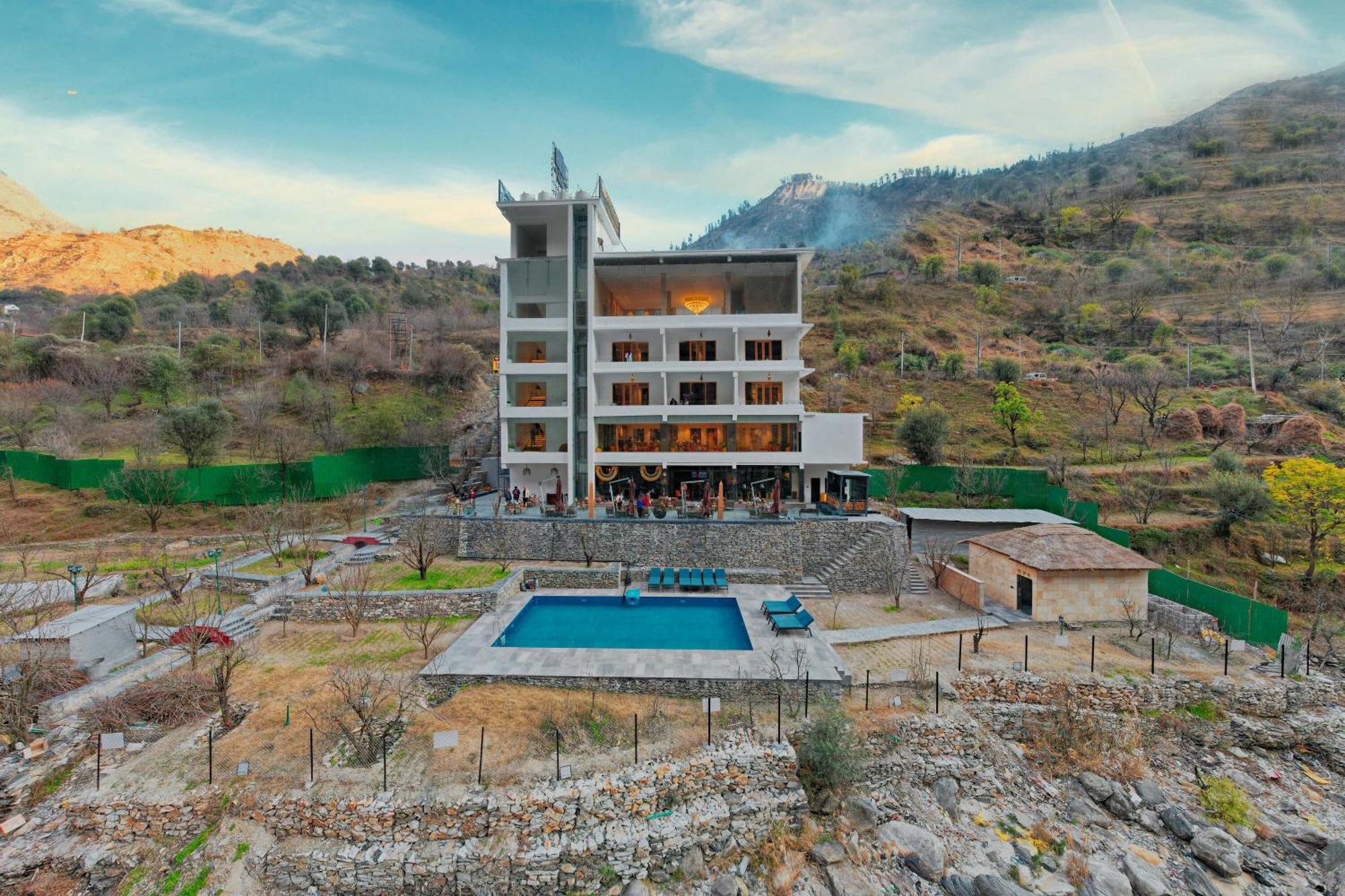 Echor Palm Bliss Riverside Resort & Spa Kasol Exteriör bild